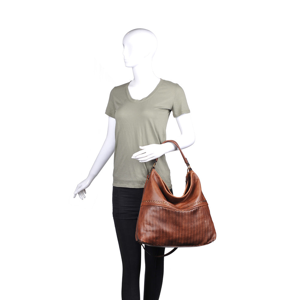 Product Image of Moda Luxe Kira Hobo 842017117667 View 5 | Tan