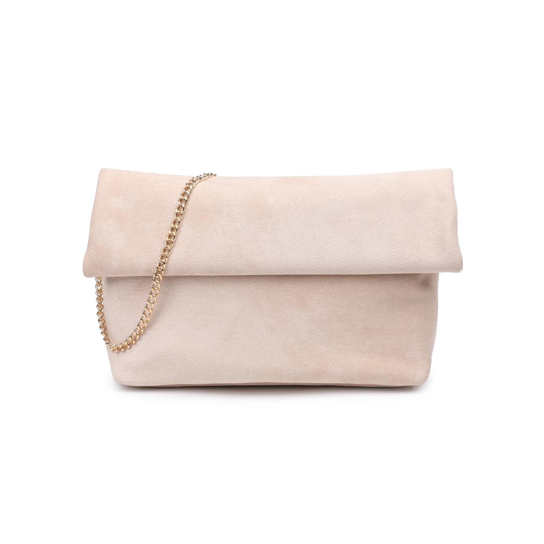 Woman wearing Natural Moda Luxe Zarae Crossbody 842017139980 View 5 | Natural