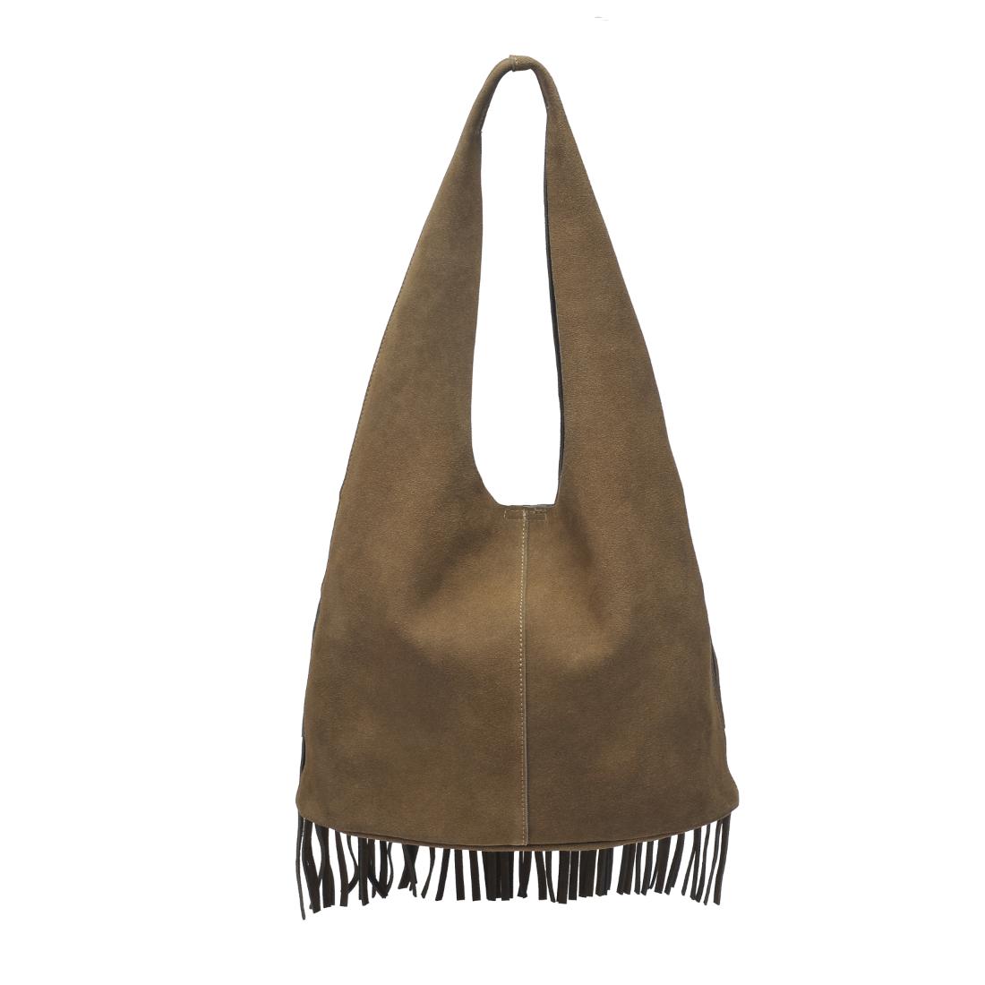 Woman wearing Olive Moda Luxe Hope Hobo 842017139102 View 6 | Olive