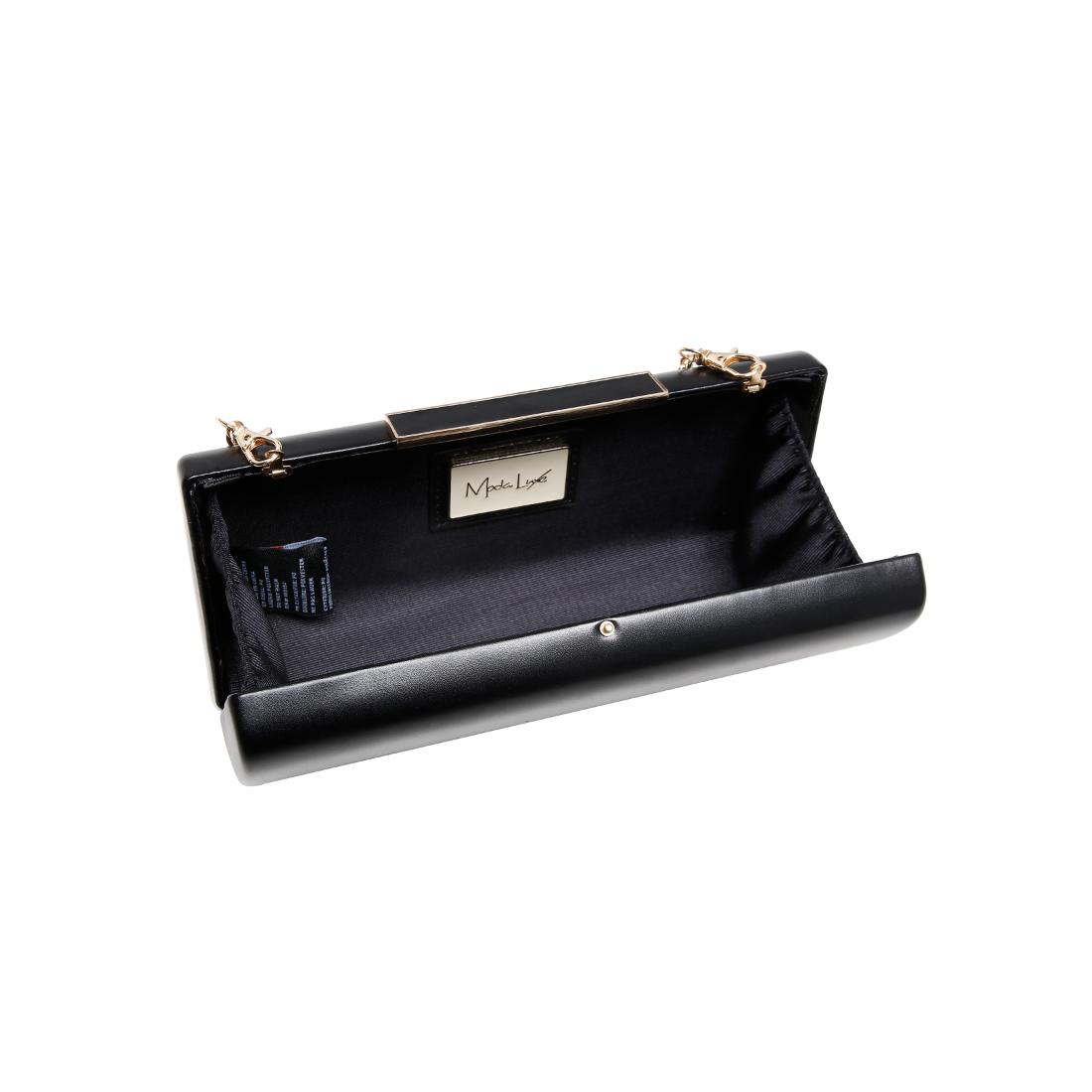 Product Image of Moda Luxe Sienna Evening Bag 842017139737 View 8 | Black
