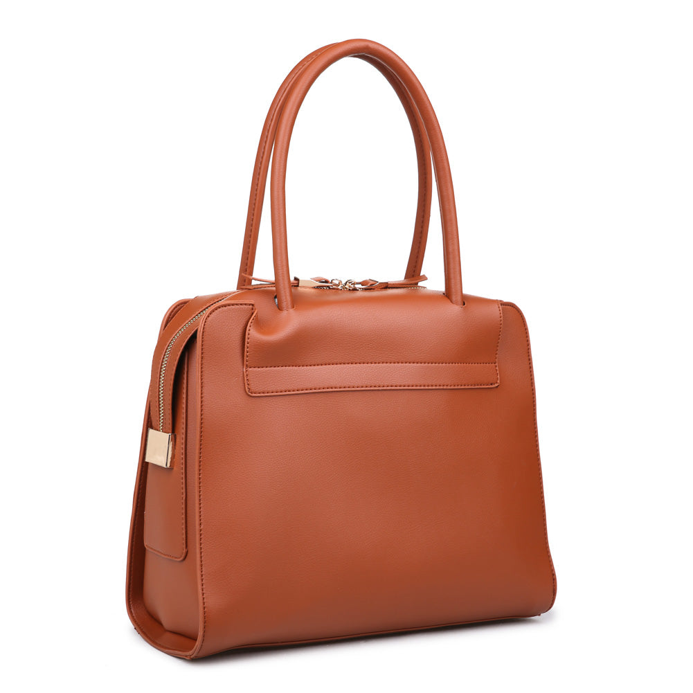 Product Image of Moda Luxe Juliette Satchel 842017114741 View 2 | Tan