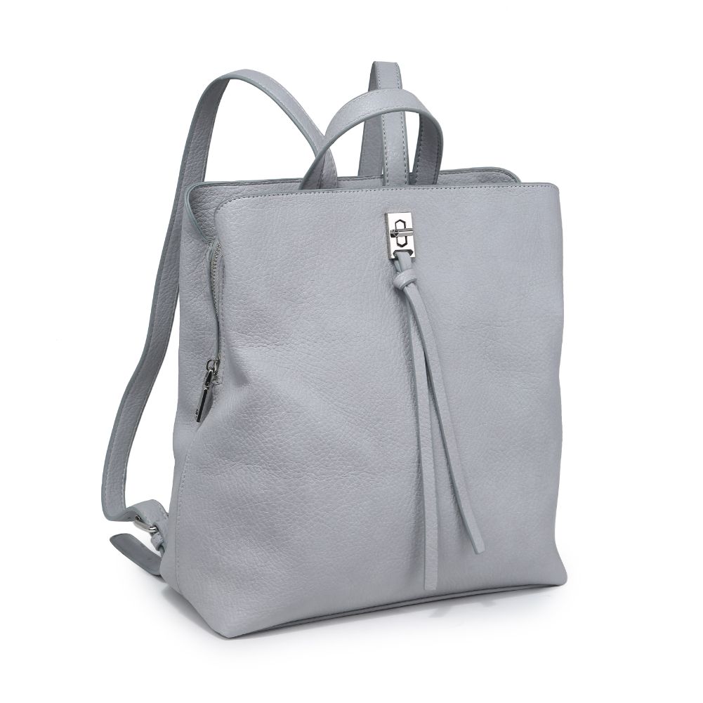 Product Image of Moda Luxe Sylvia Backpack 842017129134 View 6 | Grey