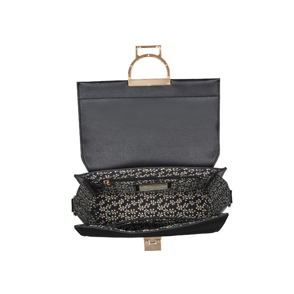 Product Image of Moda Luxe Brynn Satchel 842017120773 View 8 | Black
