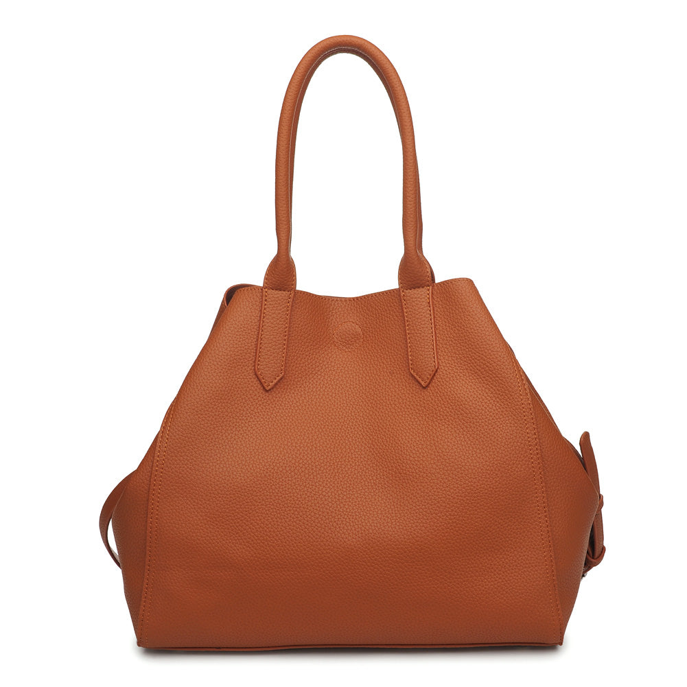 Product Image of Moda Luxe Camden Tote 842017116769 View 3 | Tan