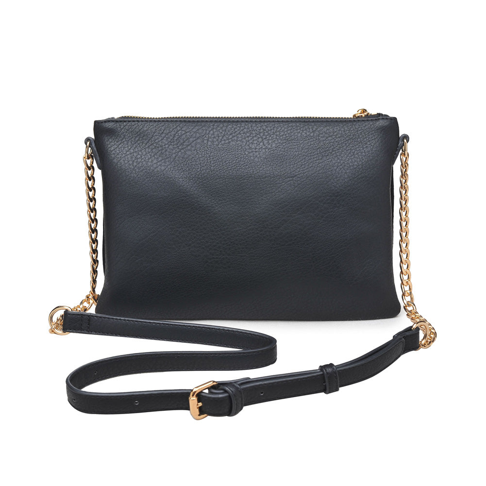 Product Image of Moda Luxe Willa Crossbody 842017102663 View 3 | Black