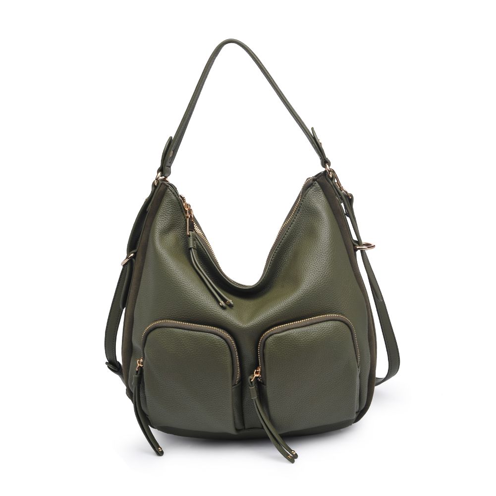 Product Image of Moda Luxe Marla Hobo 842017134046 View 5 | Olive