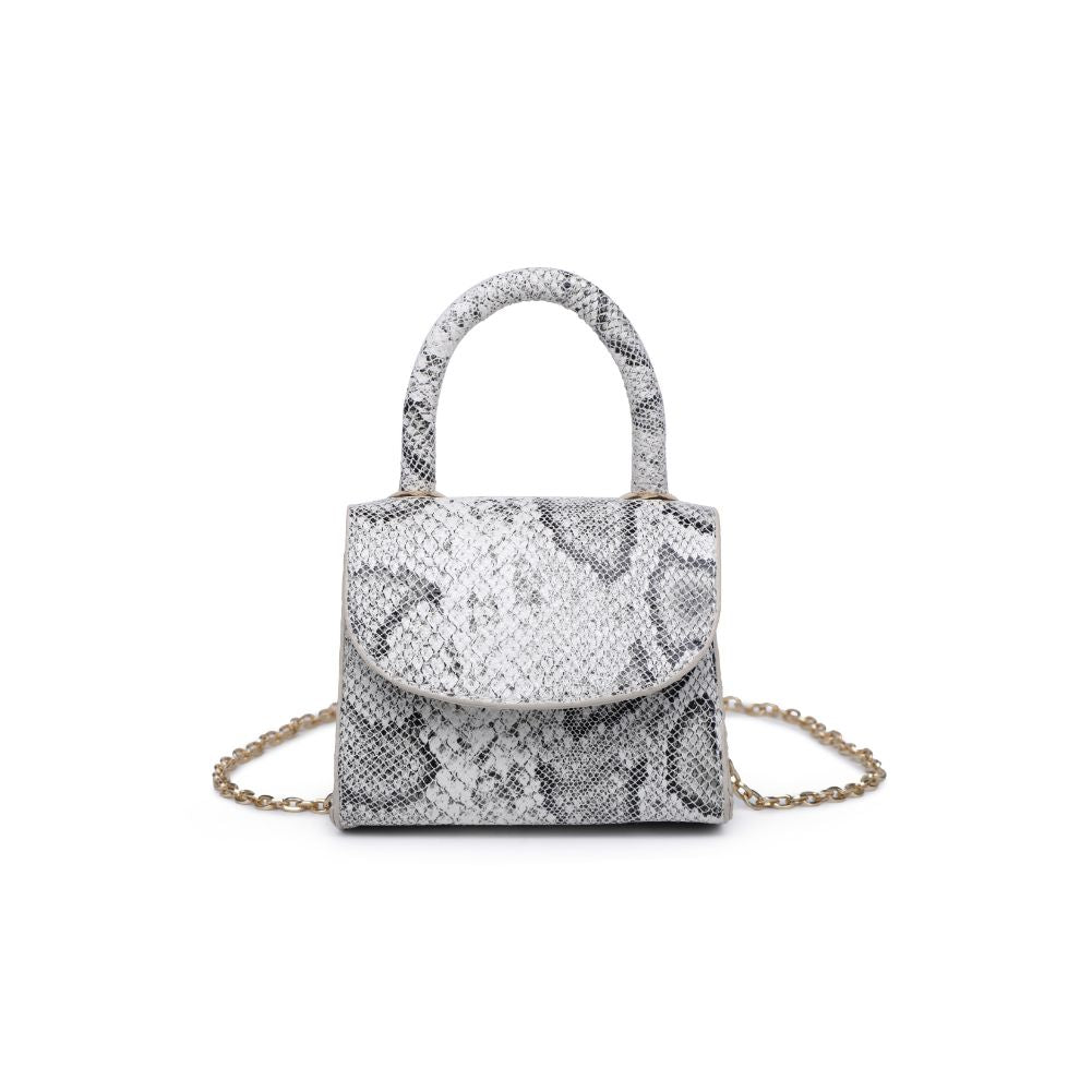 Product Image of Moda Luxe Talia Clutch 842017125884 View 1 | Black White