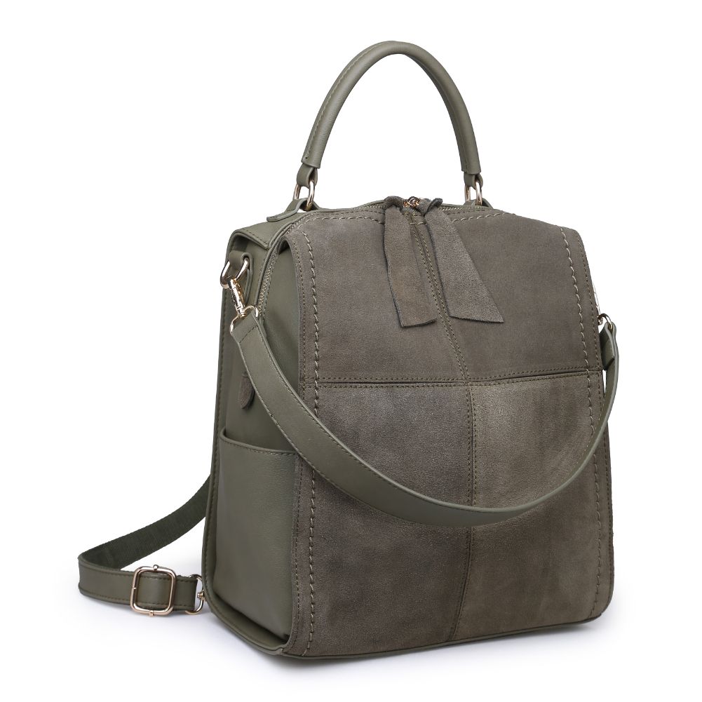 Product Image of Moda Luxe Brette Backpack 842017114697 View 6 | Olive