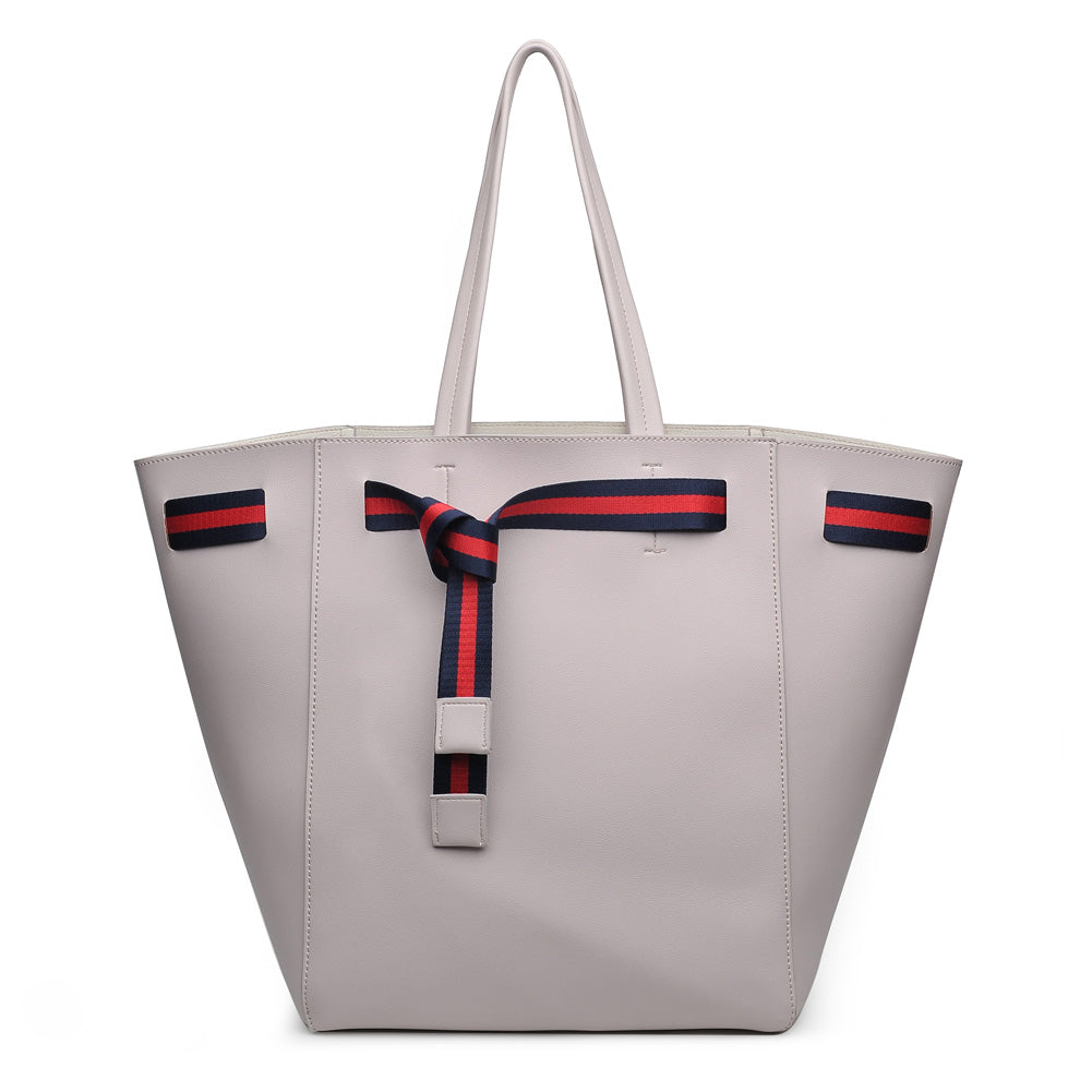 Product Image of Moda Luxe Dutchess Tote 842017118794 View 5 | Bone