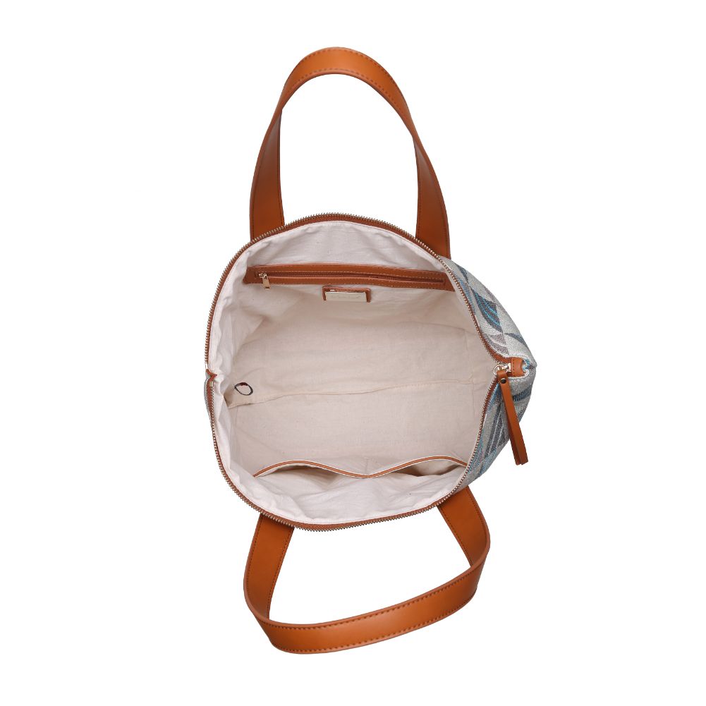Product Image of Moda Luxe Quinn Tote 842017124498 View 8 | Blue Multi