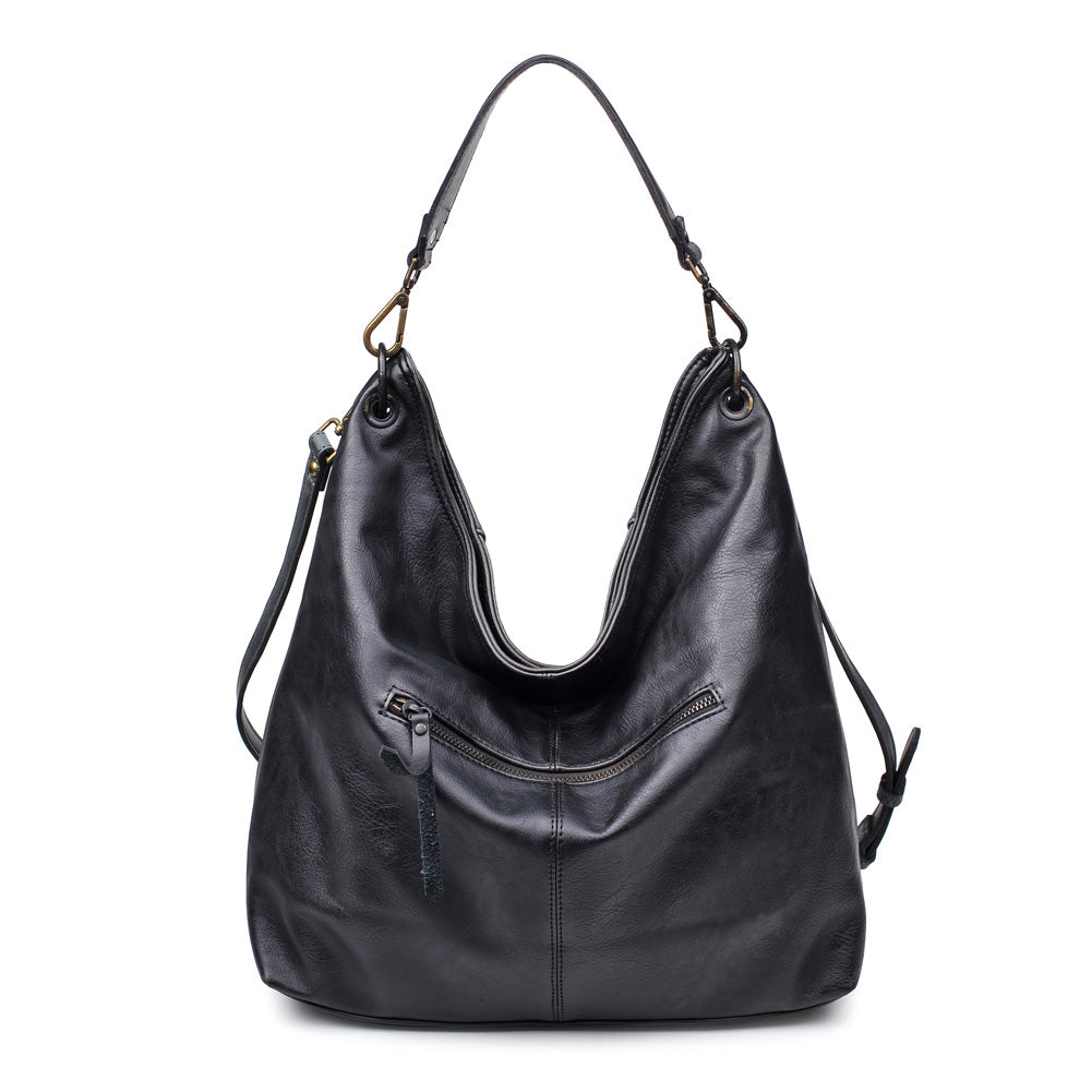 Product Image of Moda Luxe Kate Hobo 842017117681 View 3 | Black