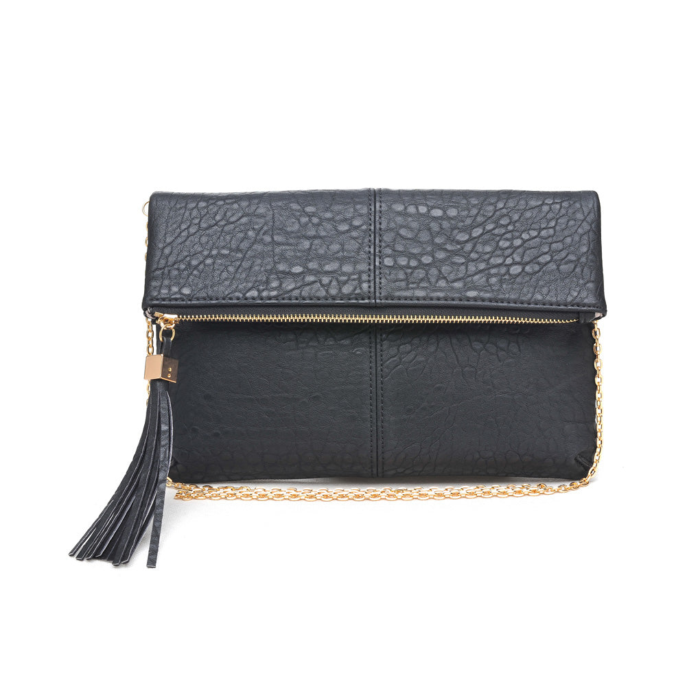Product Image of Moda Luxe Melodie Clutch 819248012481 View 5 | Black