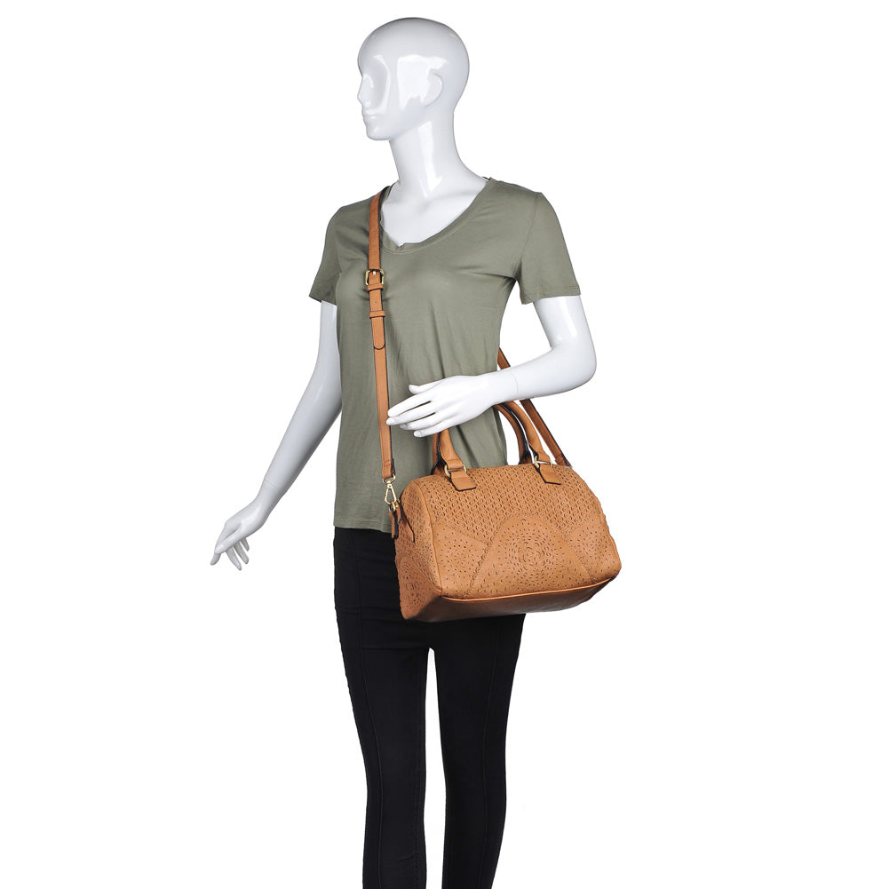 Product Image of Moda Luxe Bristol Satchel 842017115113 View 5 | Tan