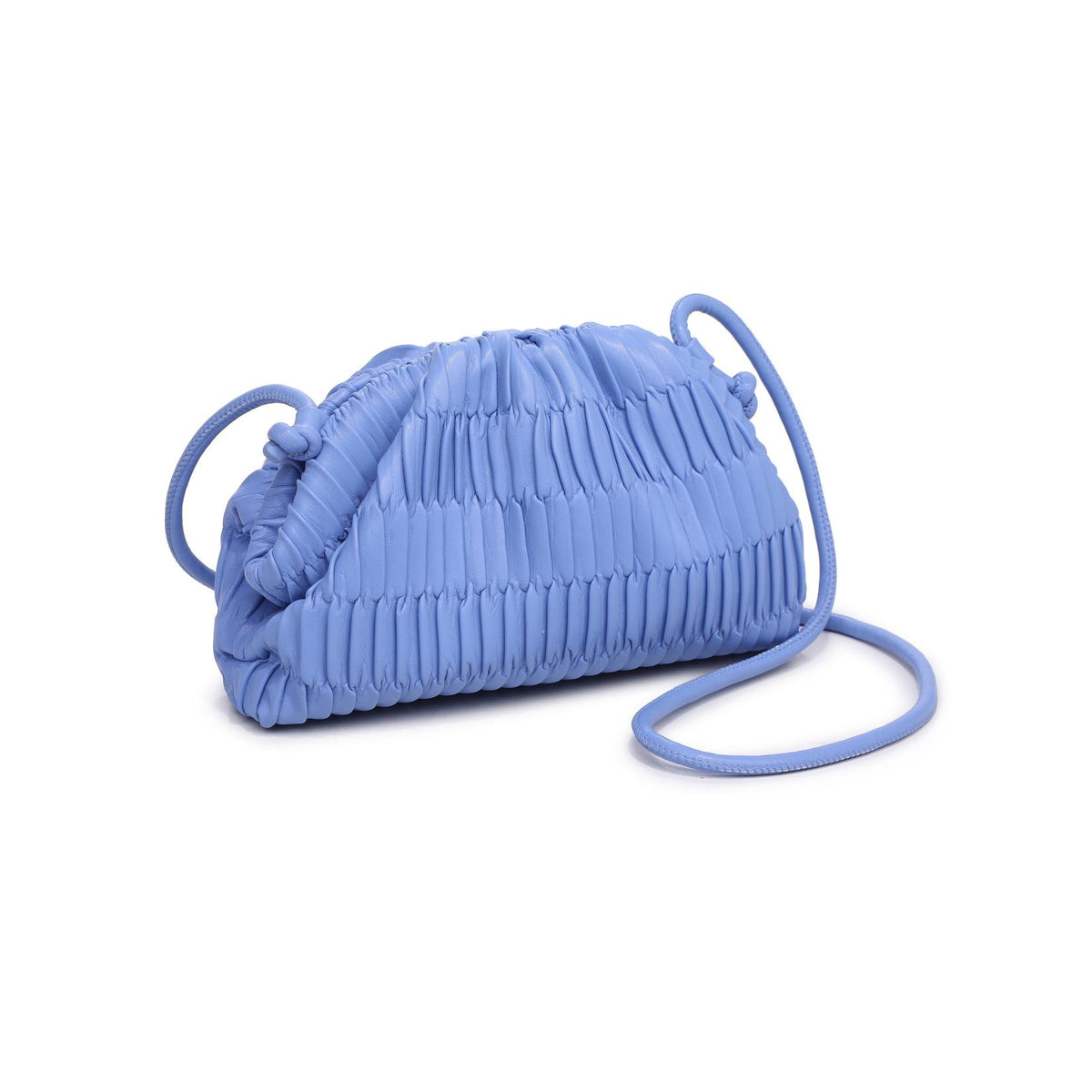 Woman wearing Periwinkle Moda Luxe Divaire Crossbody 842017135531 View 6 | Periwinkle