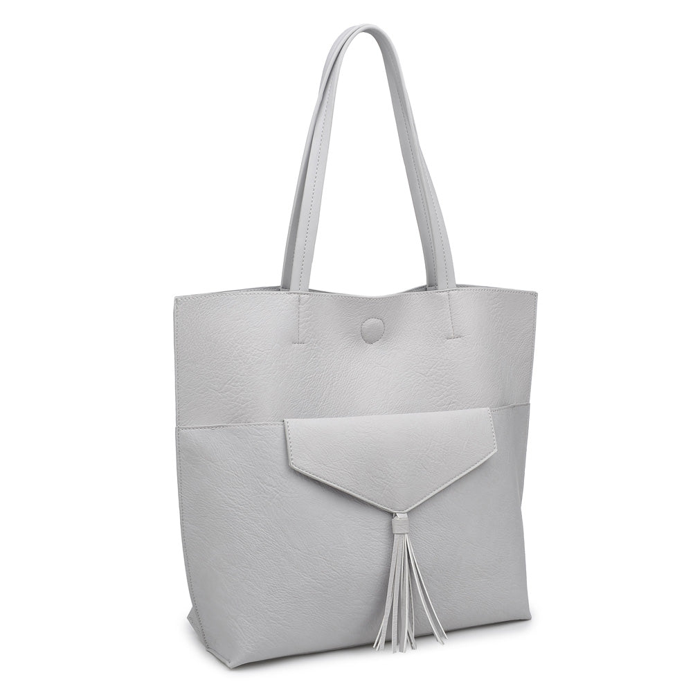 Product Image of Moda Luxe Odyssey Tote 842017112181 View 2 | Dove Grey
