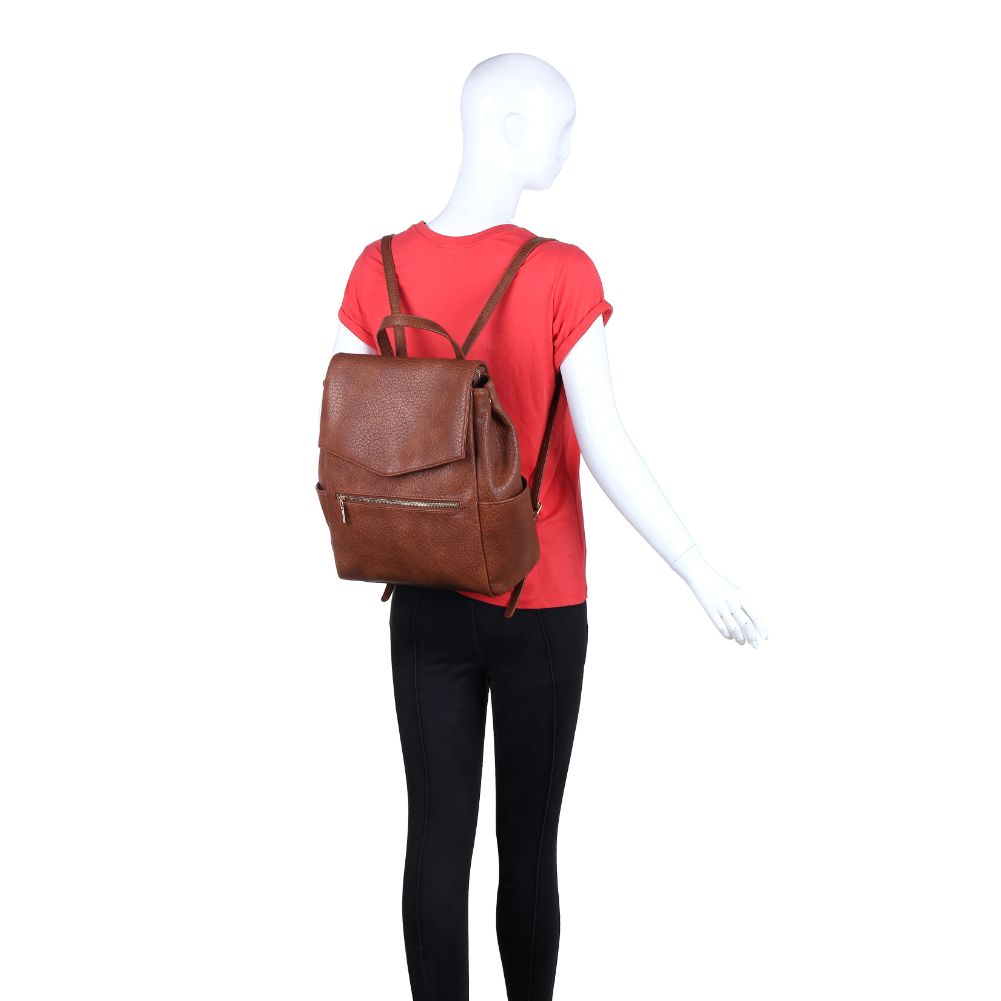 Product Image of Moda Luxe Bo Backpack 842017121336 View 5 | Tan