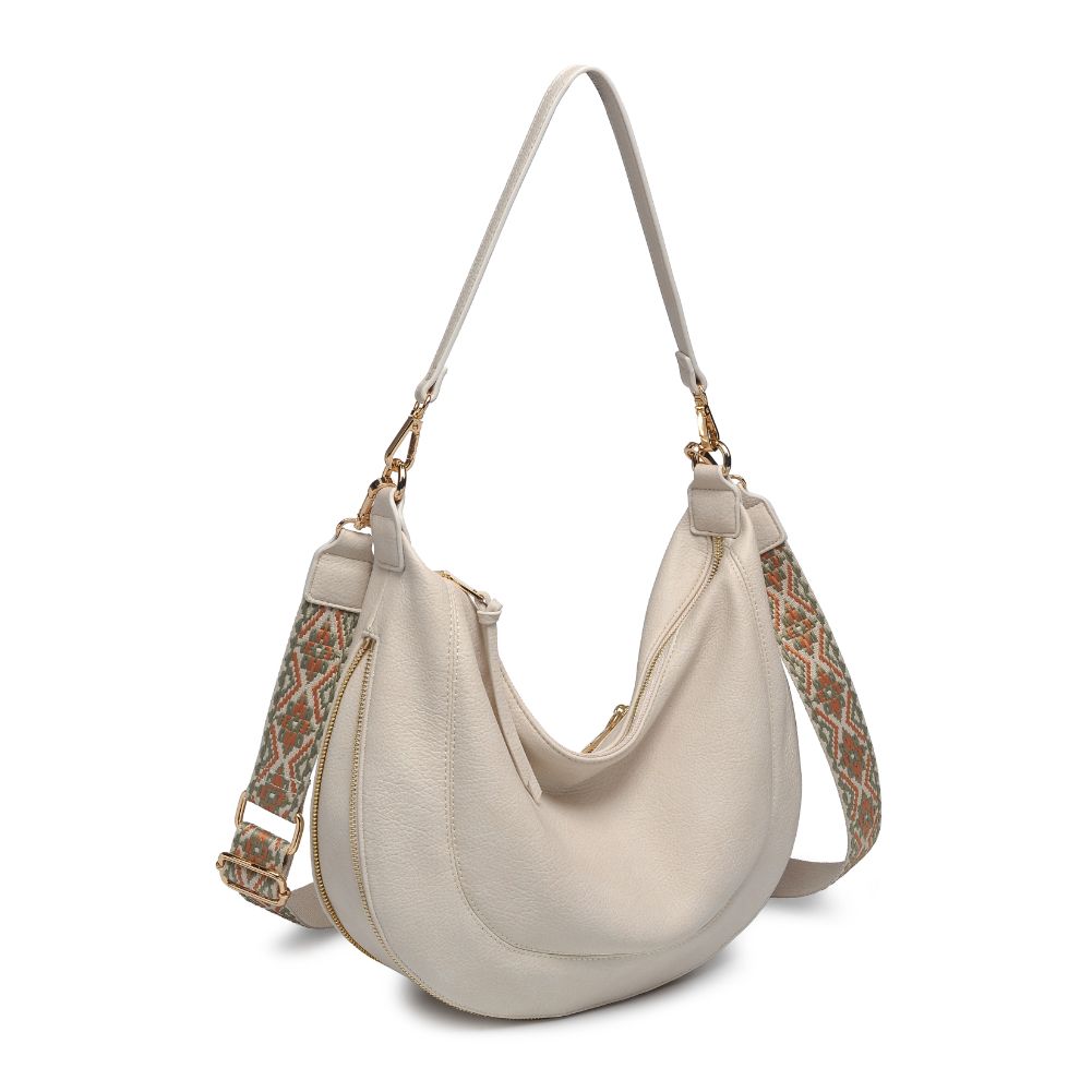 Product Image of Moda Luxe Ruby Hobo 842017129387 View 6 | Ivory