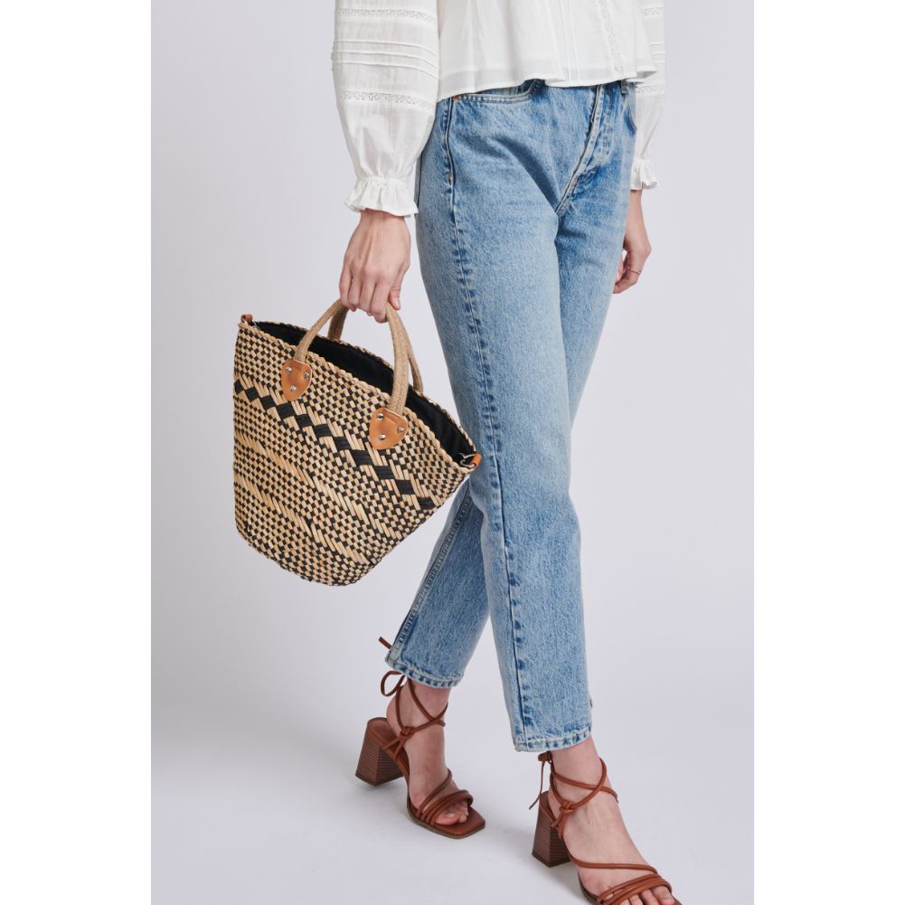 Woman wearing Black Moda Luxe Adeline Crossbody 842017129578 View 3 | Black