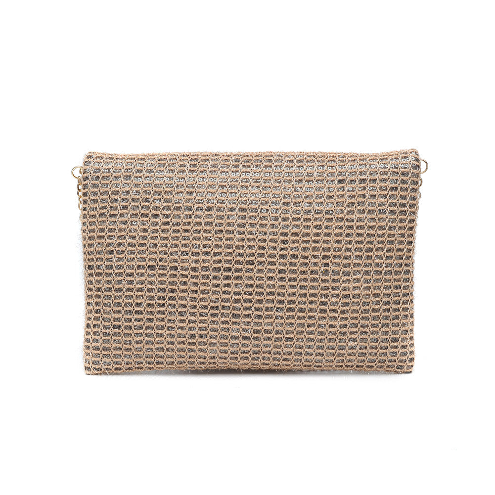 Product Image of Moda Luxe Cleo Clutch 842017115212 View 3 | Grey