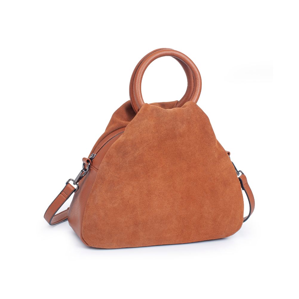 Product Image of Moda Luxe Addy Satchel 842017126362 View 7 | Tan