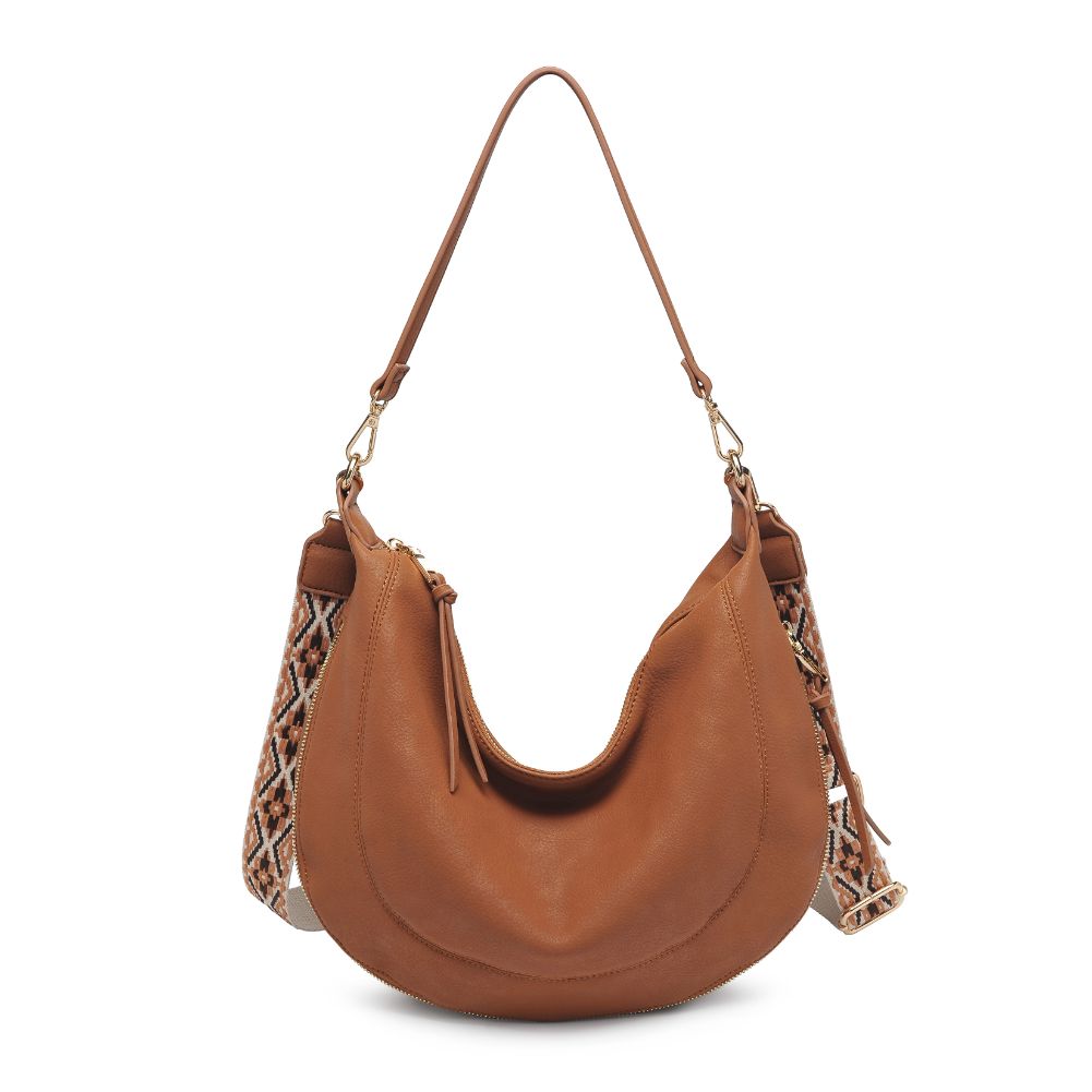 Product Image of Moda Luxe Ruby Hobo 842017129370 View 5 | Cognac