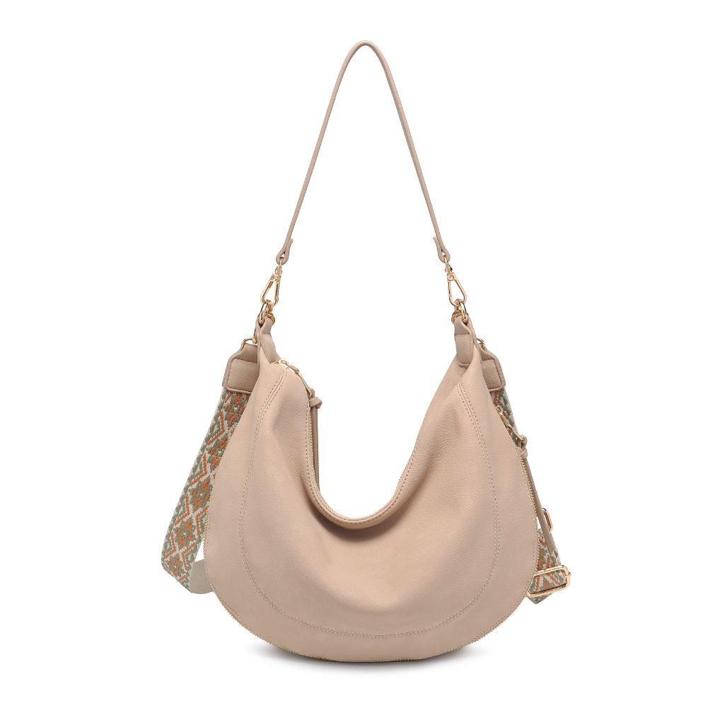 Product Image of Moda Luxe Ruby Hobo 842017129363 View 5 | Natural
