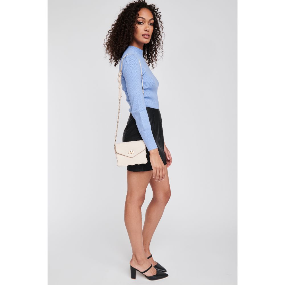 Woman wearing Cream Moda Luxe Libby Crossbody 842017105817 View 3 | Cream