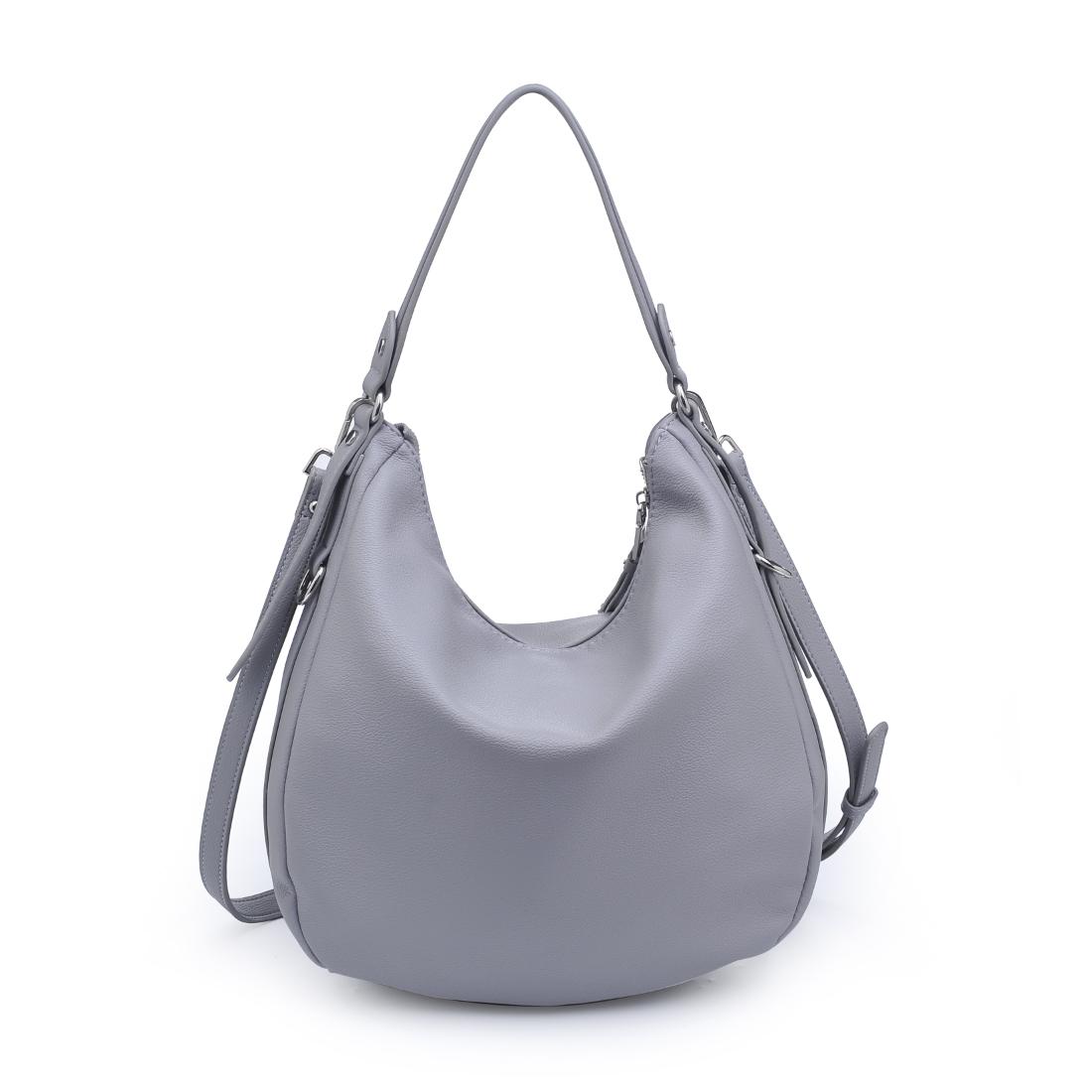 Product Image of Moda Luxe Marla Hobo 842017139881 View 3 | Grey