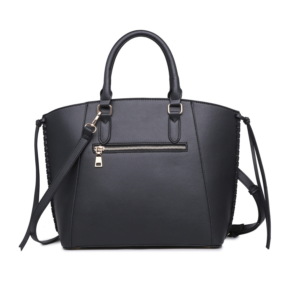 Product Image of Moda Luxe Reese Satchel 842017119357 View 3 | Black