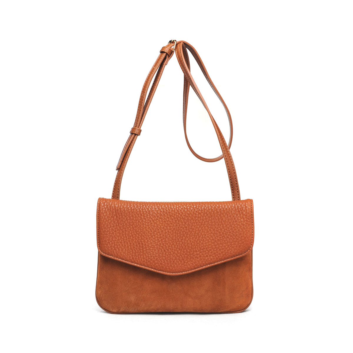 Product Image of Moda Luxe Tate Crossbody 819248018230 View 1 | Cognac
