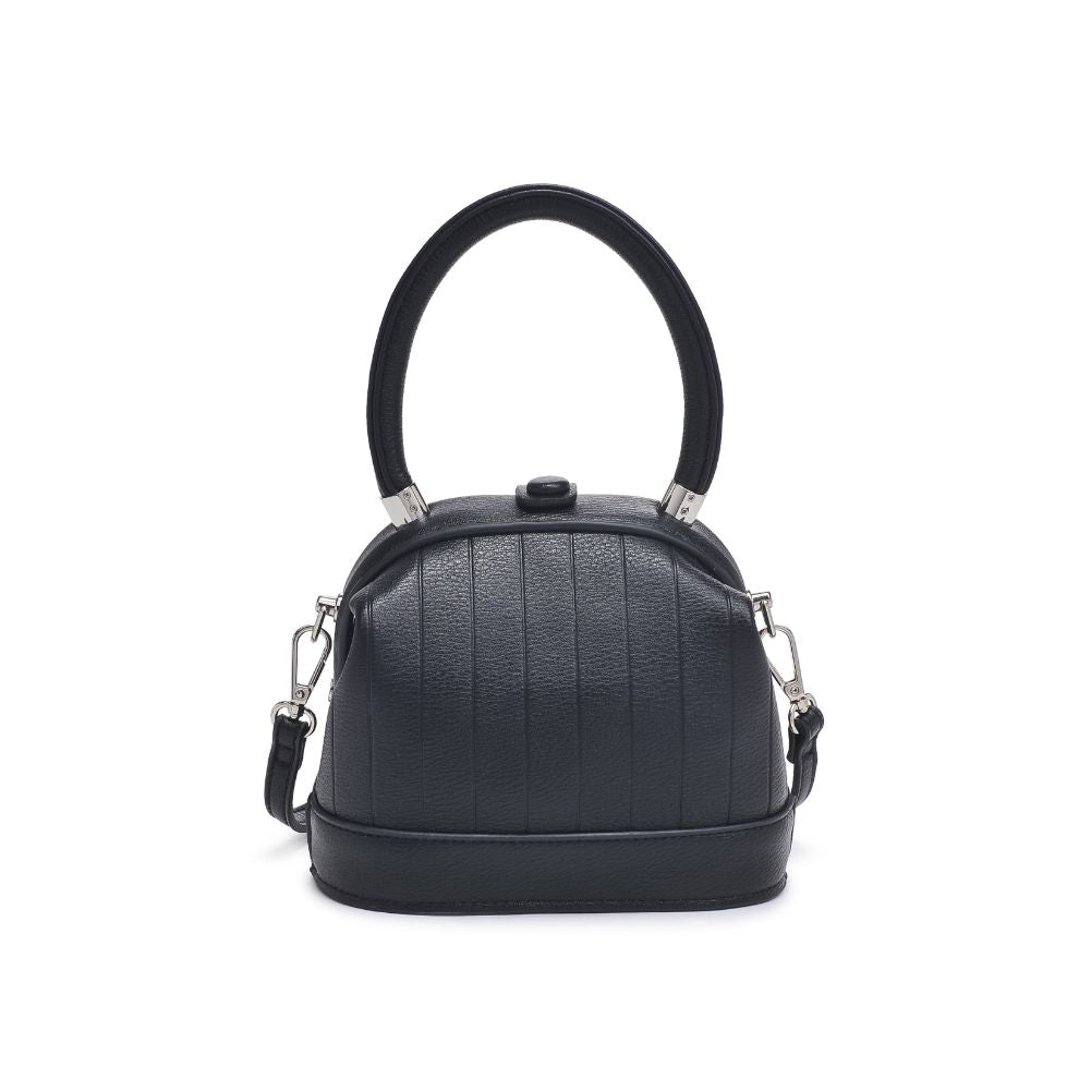 Woman wearing Black Moda Luxe Charmaine Crossbody 842017131274 View 7 | Black