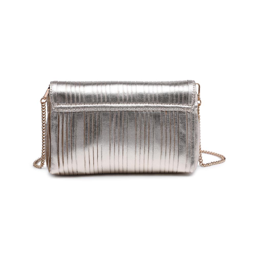 Product Image of Moda Luxe Esmeralda Clutch 842017136781 View 7 | Gold