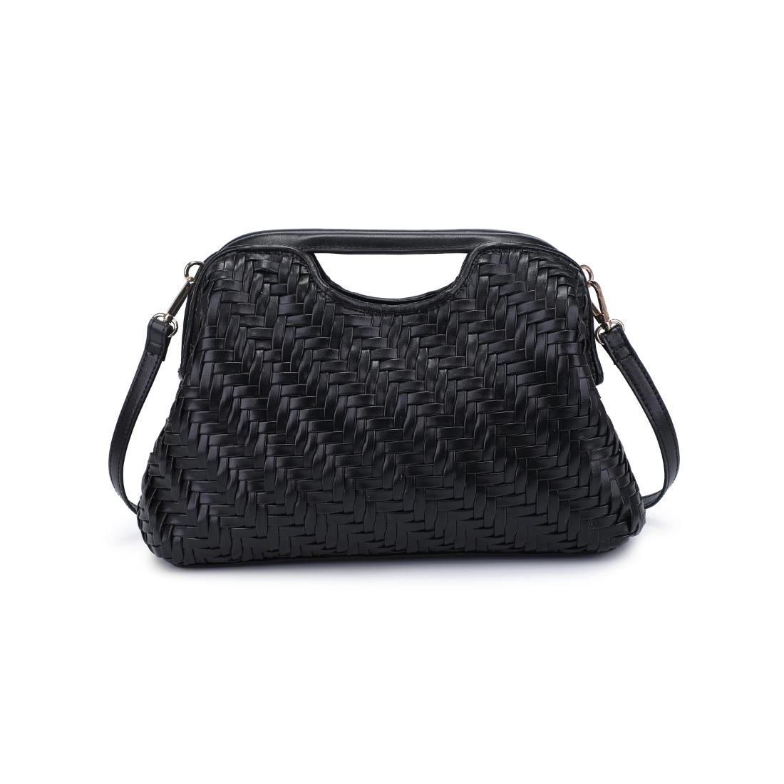 Woman wearing Black Moda Luxe Amara Crossbody 842017138099 View 5 | Black