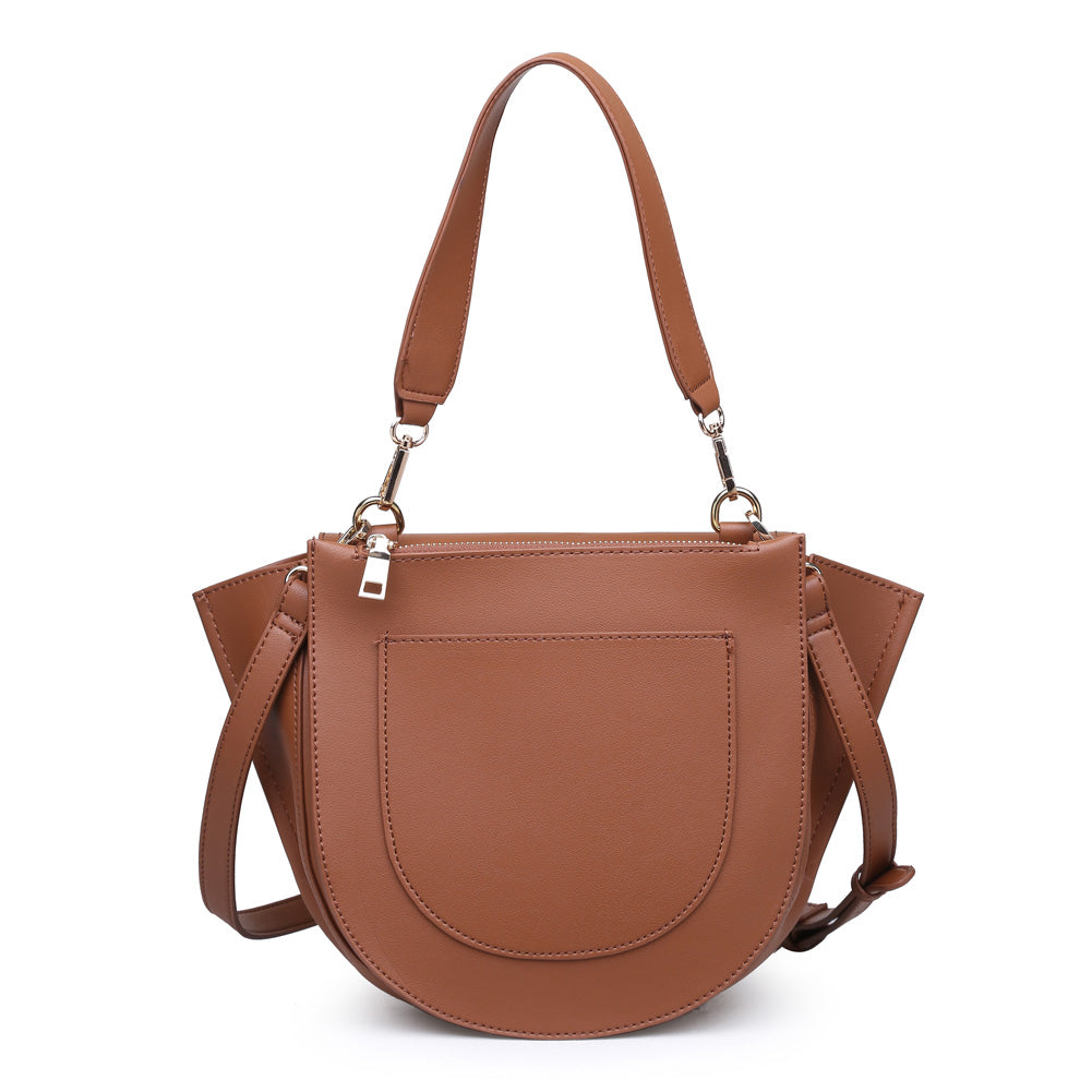 Product Image of Moda Luxe Mara Satchel 842017115526 View 3 | Tan