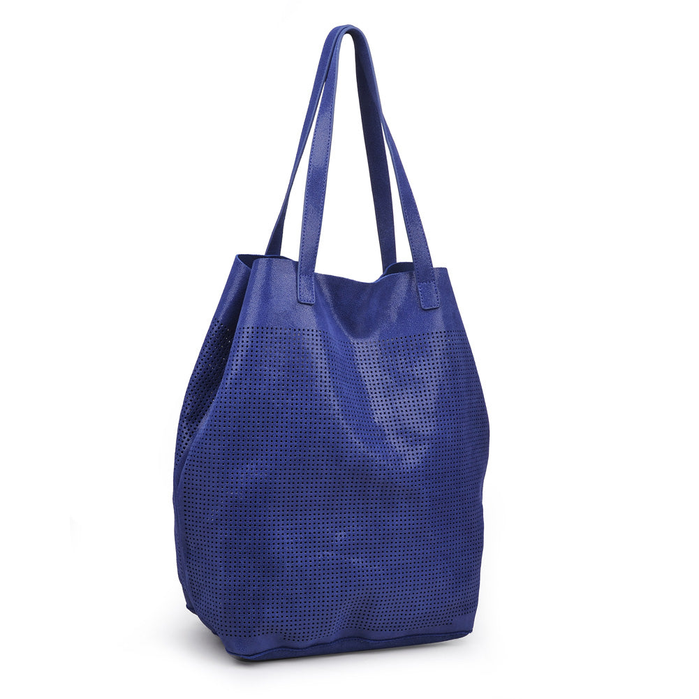 Product Image of Moda Luxe Stella Tote 842017115359 View 6 | Navy