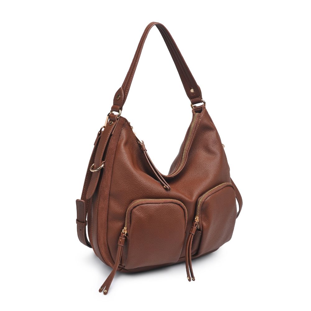 Product Image of Moda Luxe Marla Hobo 842017134053 View 6 | Chocolate