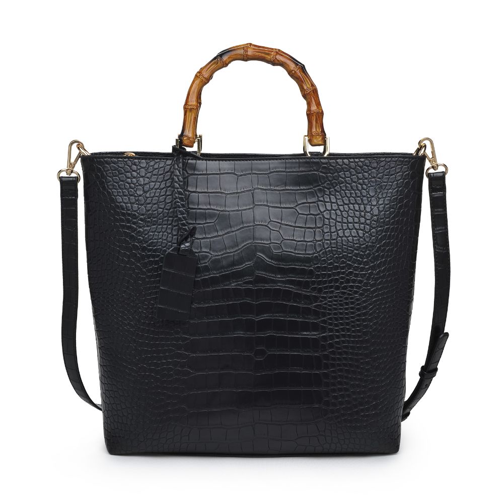 Product Image of Moda Luxe Tessa Tote 842017124979 View 1 | Black
