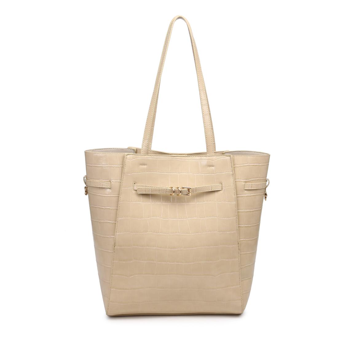 Product Image of Moda Luxe Athena Bucket 842017139843 View 1 | Cream