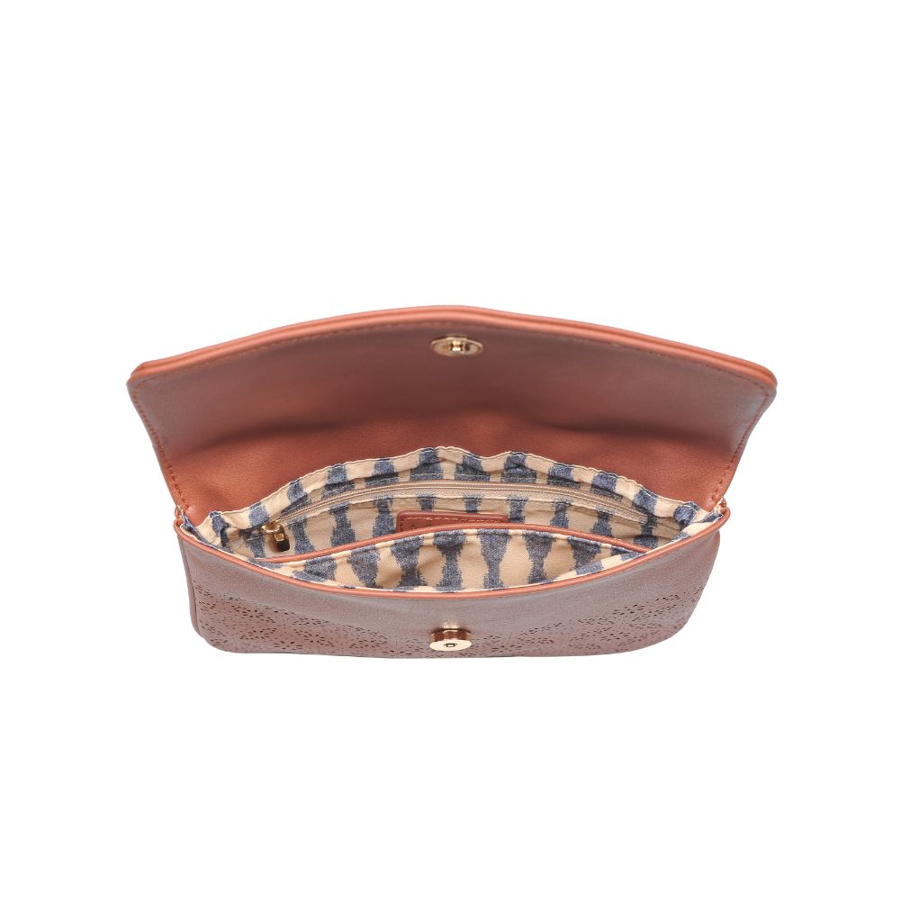 Product Image of Moda Luxe Tate-Perf Crossbody 842017121411 View 8 | Terracotta