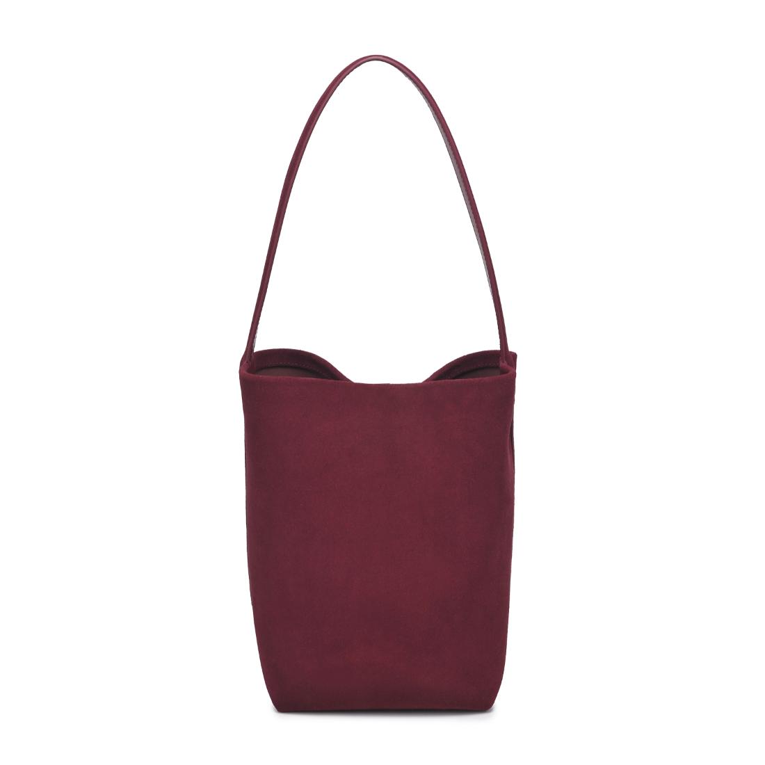 Woman wearing Wine Moda Luxe Colette Bucket 842017138983 View 7 | Wine