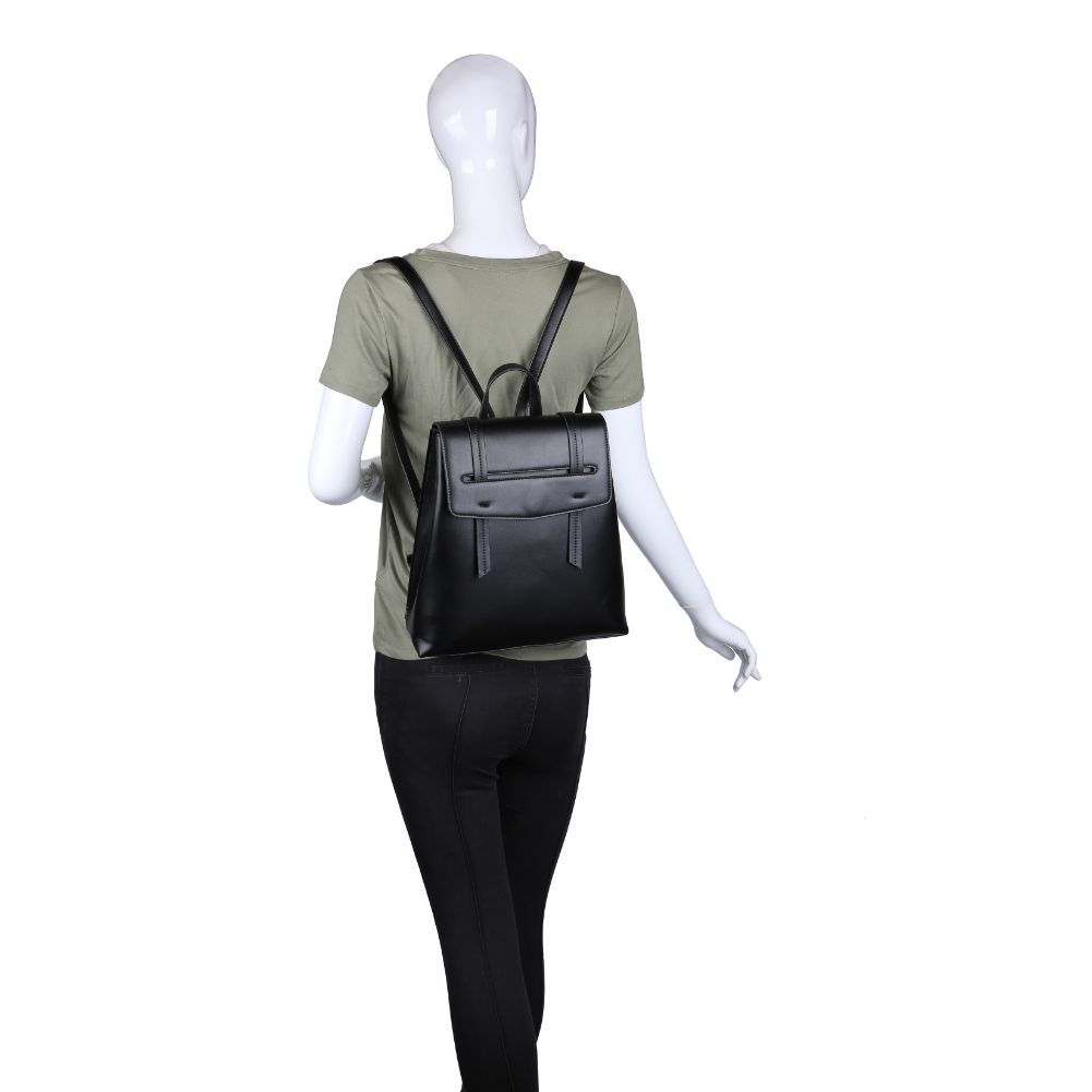 Product Image of Moda Luxe Parker Backpack 842017122357 View 5 | Black
