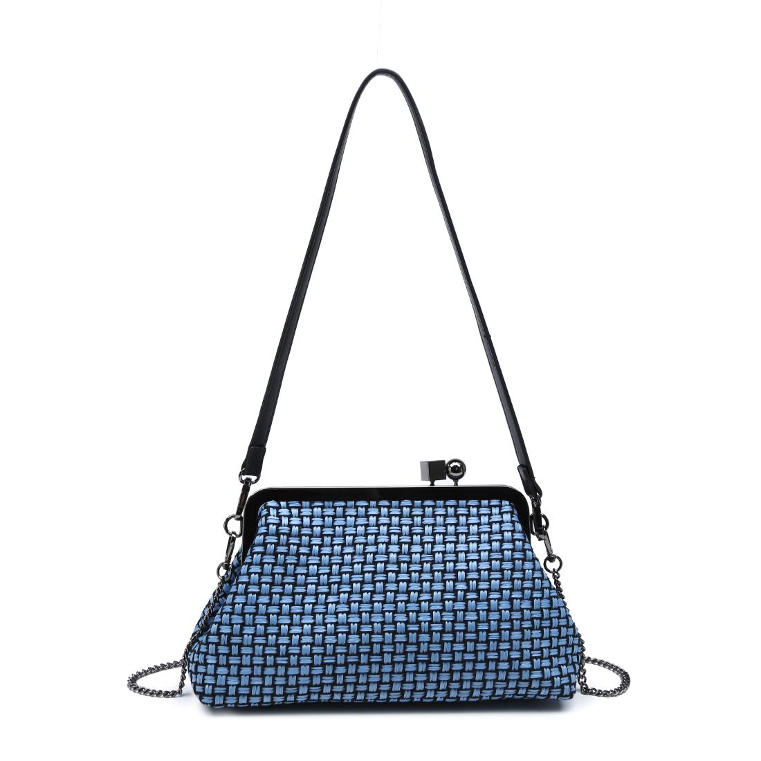 Moda Luxe Bianca Clutch 842017141464 View 7 | Denim Black