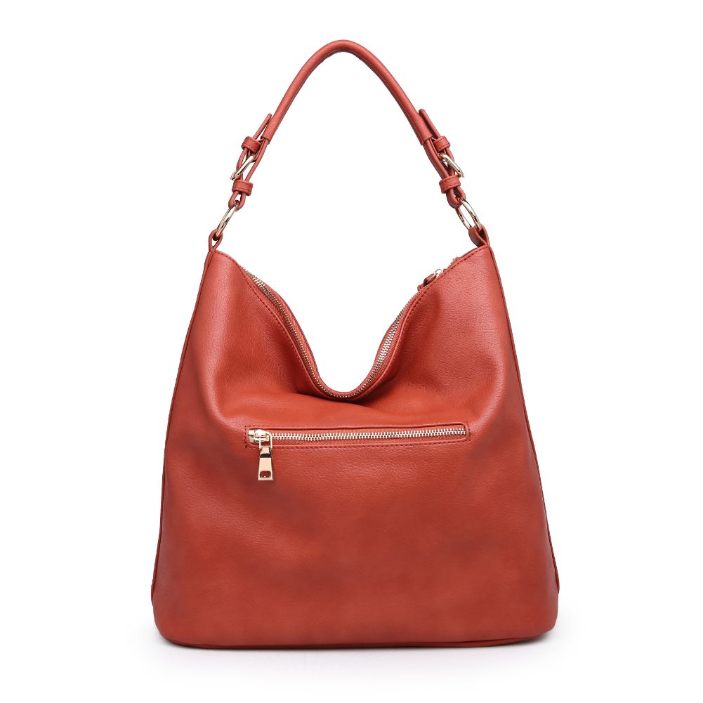 Product Image of Moda Luxe Isabella Hobo 842017122418 View 3 | Rust