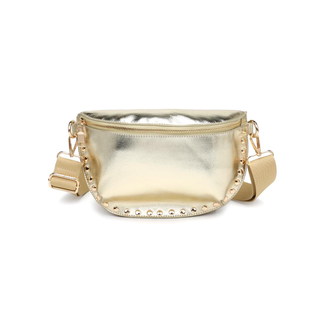 Moda Luxe Gizelle - Metallic Belt Bag 842017141495 View 5 | Gold