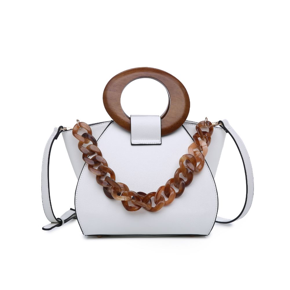 Product Image of Moda Luxe Cora Crossbody 842017124276 View 5 | White