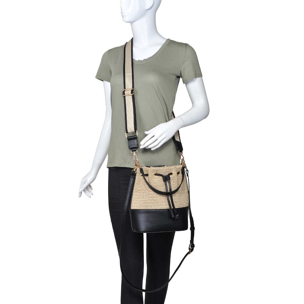 Product Image of Moda Luxe Eleganto Crossbody 842017134701 View 5 | Black