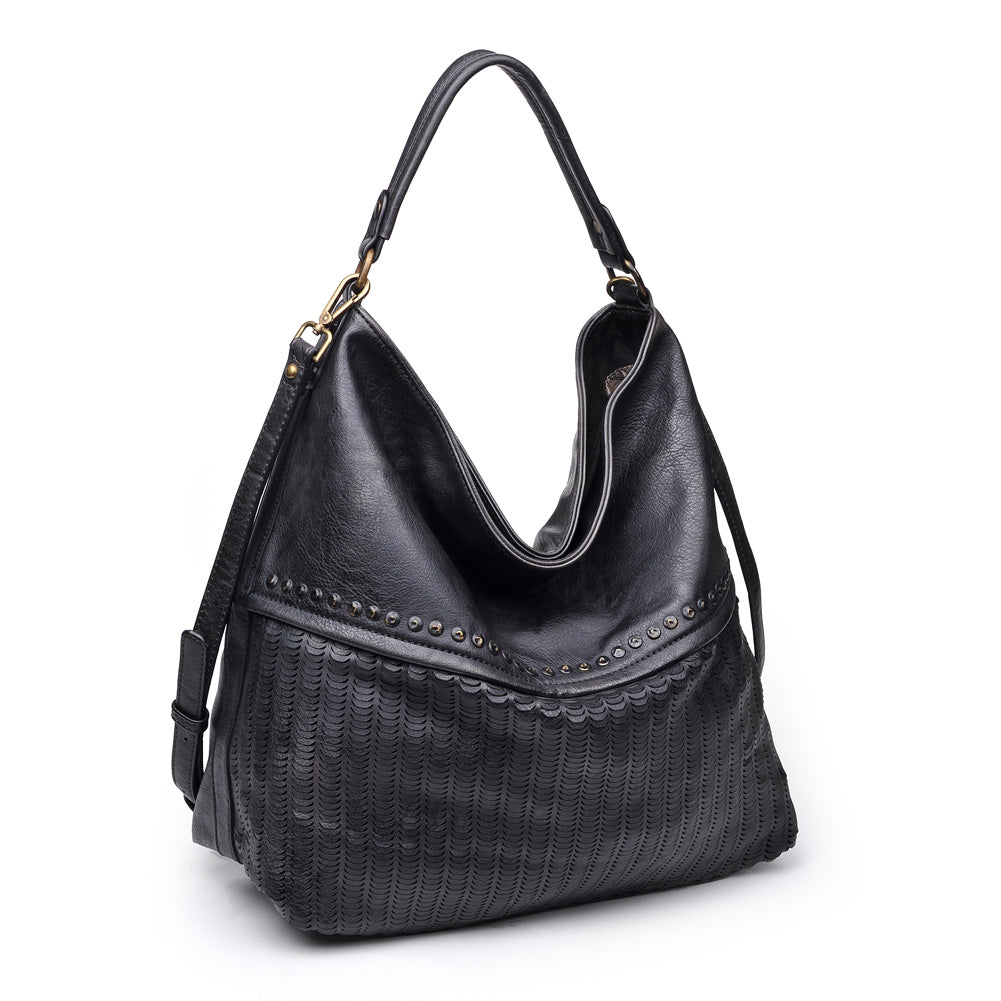Product Image of Moda Luxe Kira Hobo 842017117650 View 2 | Black