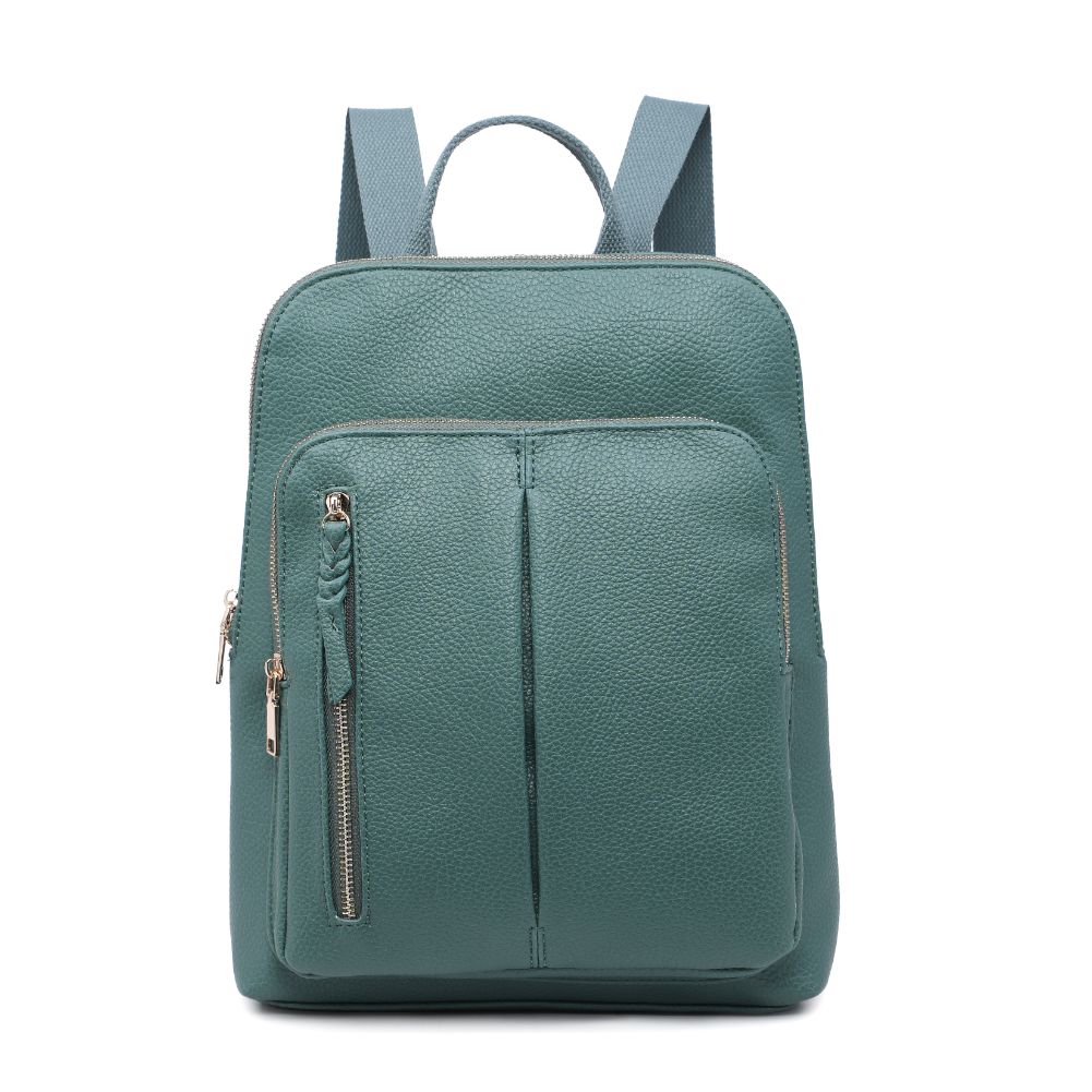 Product Image of Moda Luxe Lily Backpack 842017130345 View 5 | Emerald