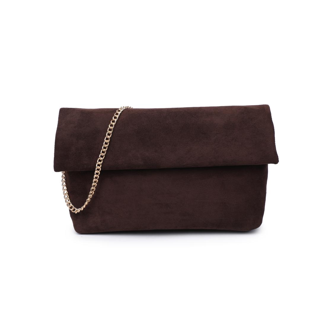Woman wearing Chocolate Moda Luxe Zarae Crossbody 842017139997 View 5 | Chocolate