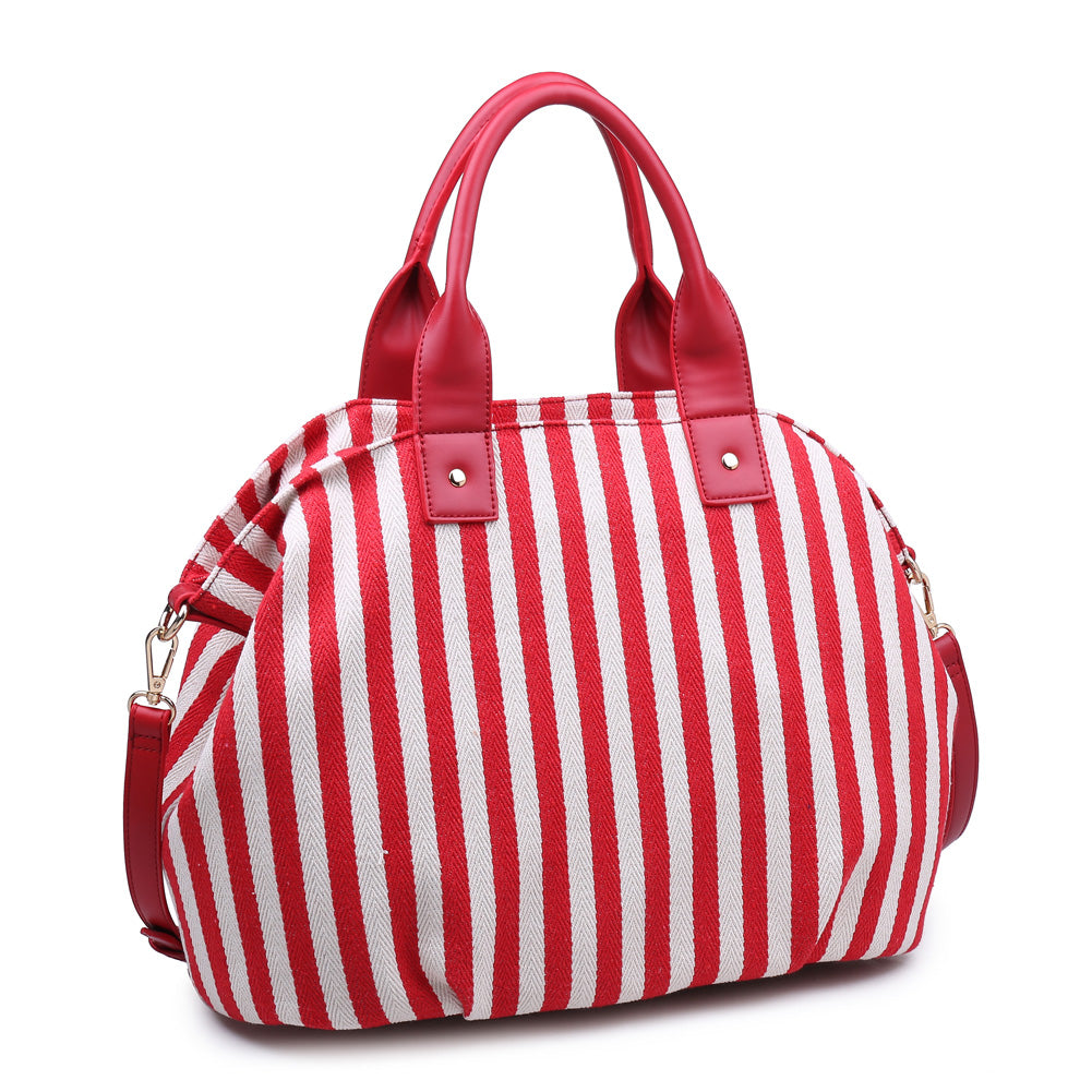 Product Image of Moda Luxe Bali Satchel 842017113003 View 6 | Red